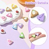 16Pcs 8 Colors Zinc Alloy Beads FIND-CJ0003-82-3