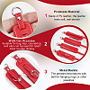 PU Leather Pendant Decorations AJEW-WH0270-193A-4