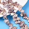 Natural Baroque Keshi Pearl Beads Strands PEAR-S020-Z04-03A-1