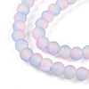 Crackle Glass Beads X1-GLAA-N009-6mm-04-3