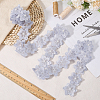 2 Yards Flower Polyester Lace Trim OCOR-CY0001-19A-3