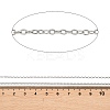 Non-Tarnish 304 Stainless Steel Cable Chain Necklaces NJEW-M176-14-A-2