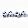 Opaque Acrylic Beads SACR-S273-40-5