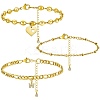 Anklets Sets AJEW-AN00383-23-1