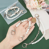 4Pcs 2 Style Punk Style Barbed Wire Alloy Link Shoe Chains DIY-WR0002-63-3
