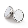Anti-Tarnish Rhodium Plated 925 Sterling Silver Magnetic Clasps LS-STER-A001-02A-P-3
