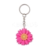 Iron and Printed Acrylic Pendant Keychain KEYC-JKC00897-4