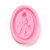 Oval with Angel Pendant DIY Silicone Molds SIMO-P003-06A-2