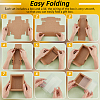 Rectangle Kraft Paper Drawer Boxes CON-WH0089-119A-4