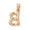 304 Stainless Steel Pendants X-STAS-F235-01G-B-3