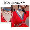 Ethnic 5M Style Embroidery Polycotton Ribbons OCOR-FG0001-42C-4