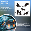 1Pc Waterproof PVC Electrostatic Stickers DIY-OC0013-20B-4
