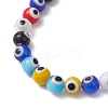 Cross 304 Stainless Steel Charm Bracelets BJEW-JB12262-02-4