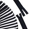 60Pcs 2 Colors Zinc Alloy with Nylon Replacement Zippers FIND-PH0026-34-1