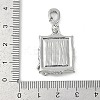 Brass Enamel Pendants KK-U043-12P-01-3