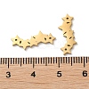 Ion Plating(IP) 304 Stainless Steel Connector Charms STAS-Q303-26G-3
