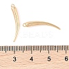 Brass Pendants KK-Q816-23G-3