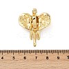 Brass Adjustable Open Cuff Rings for Women RJEW-R032-02G-5