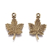 Tibetan Style Alloy Pendants PALLOY-TAC0010-19AB-1