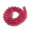 Natural Quartz Beads Strands G-T129-01-8mm-3