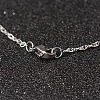 Non-Tarnish 304 Stainless Steel Rope Chain Necklaces NJEW-L437-01-2