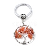 Natural Carnelian Keychain KEYC-E023-03F-2