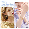 2Pcs Brass Micro Pave Cubic Zirconia Pendants KK-TA0002-81A-6