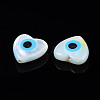 Natural White Shell Mother of Pearl Shell Beads SSHEL-N034-82D-01-4