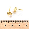 925 Sterling Silver Clear Cubic Zirconia Bowknot Stud Earring EJEW-L300-11G-5