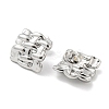 Non-Tarnish 304 Stainless Steel Stud Earrings EJEW-G367-03P-2