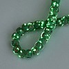 Luminous Handmade Gold Foil Glass Beads Strands FOIL-N029-02A-06-2