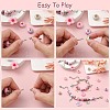 DIY Alloy Resin European Bracelet Making Kit DIY-FS0005-57-6