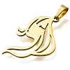 304 Stainless Steel Pendants STAS-Z119-04G-2