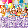 Plastic Foil Fringe Curtains AJEW-WH0314-685-4