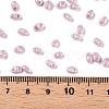 Opaque Colours Luster Glass Seed Beads SEED-T006-02E-4