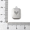 Brass Micro Pave Cubic Zirconia Pendants KK-D283-30P-01-3