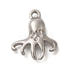 Anti-Tarnish 304 Stainless Steel Pendants STAS-M075-20P-1