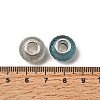Faceted Resin European Beads RESI-C063-01B-3