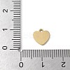 304 Stainless Steel Stamping Blank Tag Charms STAS-E501-02G-3