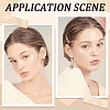 20Pcs 2 Color Brass Clip-on Earring Findings KK-BBC0011-04-5