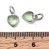 Brass Pave Cubic Zirconia Pendants KK-Z137-21P-08-3