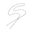 Non-Tarnish 304 Stainless Steel Satellite Chain Slider Necklace Making AJEW-JB01247-02-1