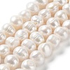 Natural Cultured Freshwater Pearl Beads Strands PEAR-E019-10-1