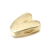 Brass Slide Charms KK-E802-33G-V-2