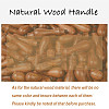 Brass Wax Seal Stamp AJEW-WH0337-013-7