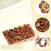 75Pcs 15 Styles Imitation Amber Transparent Acrylic Beads DIY-YW0010-22-4