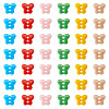 80Pcs 2-Hole Porcelain Buttons PORC-PJ0001-02D-3