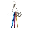 Aluminum Crochet Hooks & Alloy Pendant Decorations KEYC-JKC01417-02-1