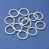 Brass Open Jump Rings KK-M165-7mm-01S-RS-1