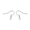Brass Earring Hooks KK-H102-01P-2